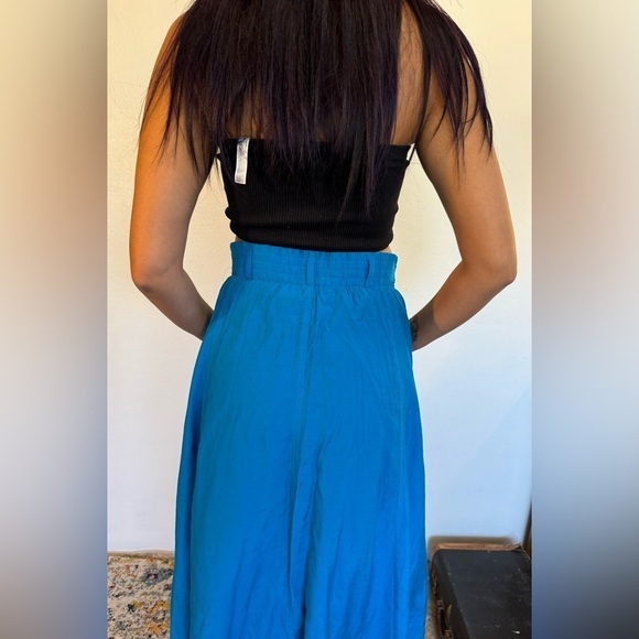 Vintage blue skirt size 8 - Picture 2 of 11